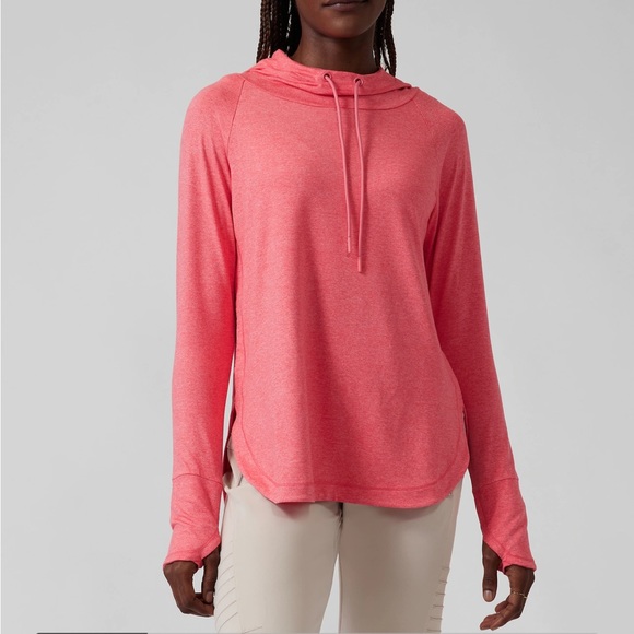 COPY - -Athleta Baby Blue Uptempo Hoodie Sweatshirt- - Picture 6 of 7